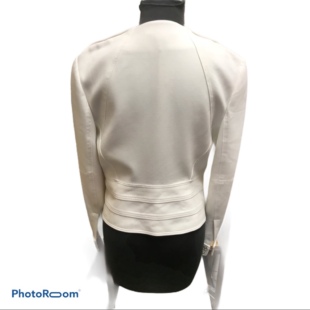 Diane Von Furstenberg jacket zip front Size 10 - Picture 2 of 2